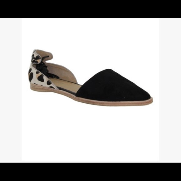 Gee Wa Wa Anthropologie Leopard Pointed Flats - Picture 3 of 3